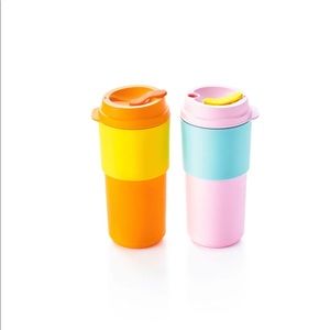 *New* Tupperware Eco To Go Cup Set of 2
